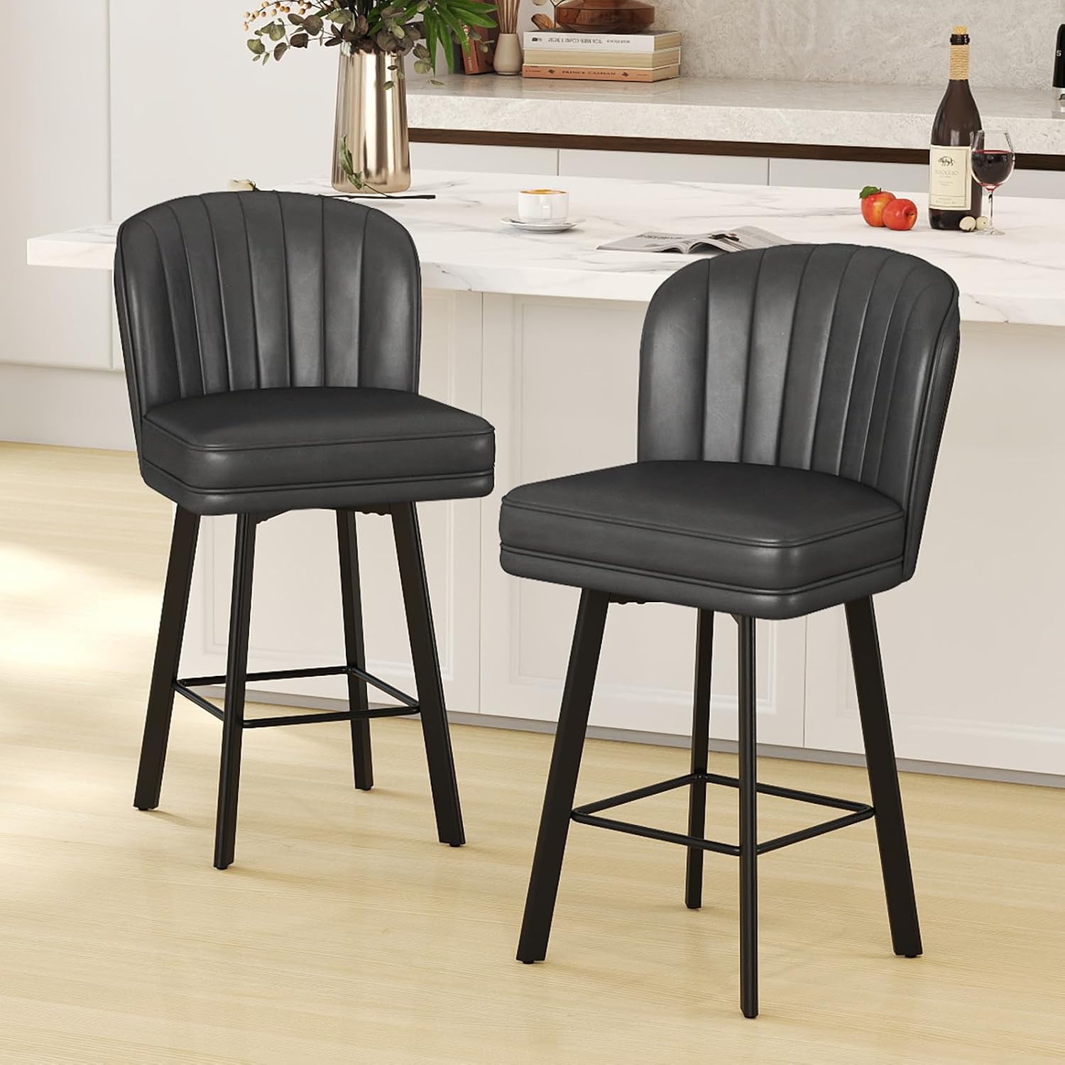 Commercial Kitchen Set - Ensemble de 2 tabourets de bar
