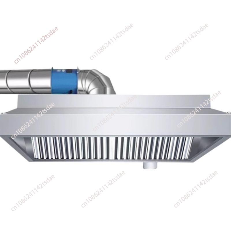 Range Commercial Kitchen - Hotte aspirante commerciale en acier inoxydable,