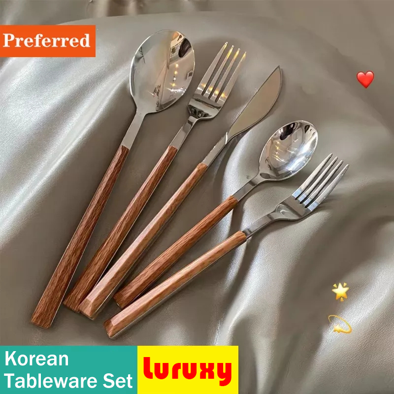 Commercial Kitchen Knife Set - Ensemble de couverts à manche en