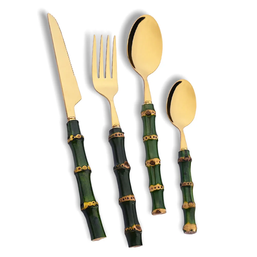 Commercial Kitchen Knife Set - Ensemble de vaisselle avec manche en