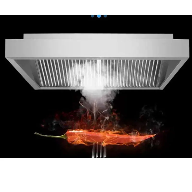 Commercial Kitchen Hood Cleaning - Hotte de cuisine professionnelle en acier