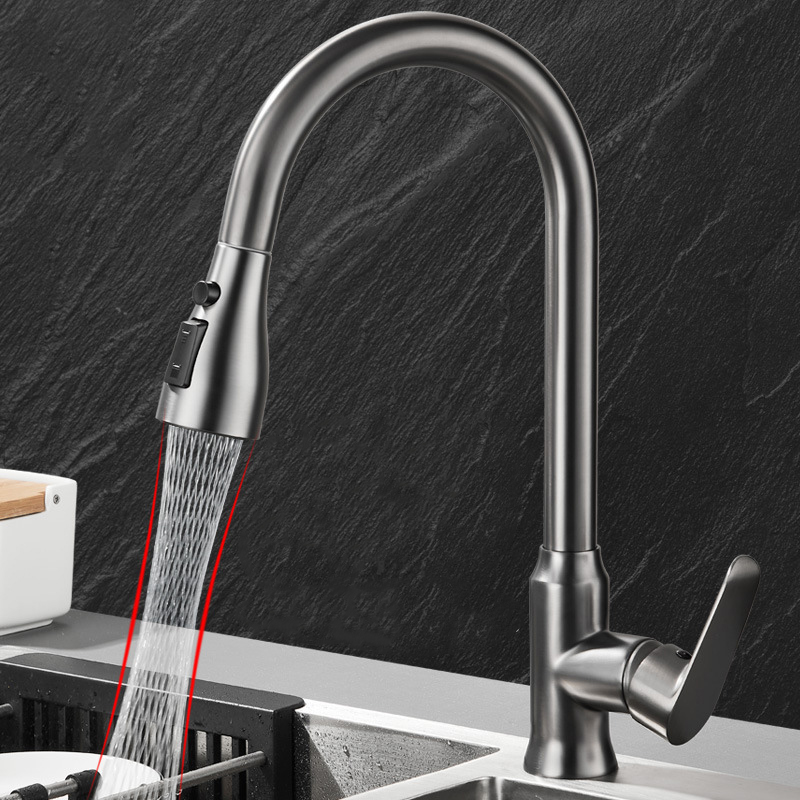 Commercial Kitchen Mixer Tap - Robinet de cuisine à trou unique,