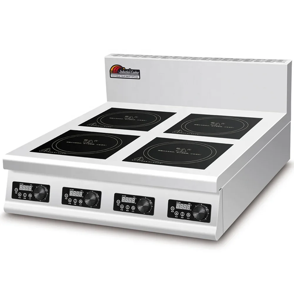Range Commercial Kitchen - Cuisinière à Induction commerciale industrielle plate