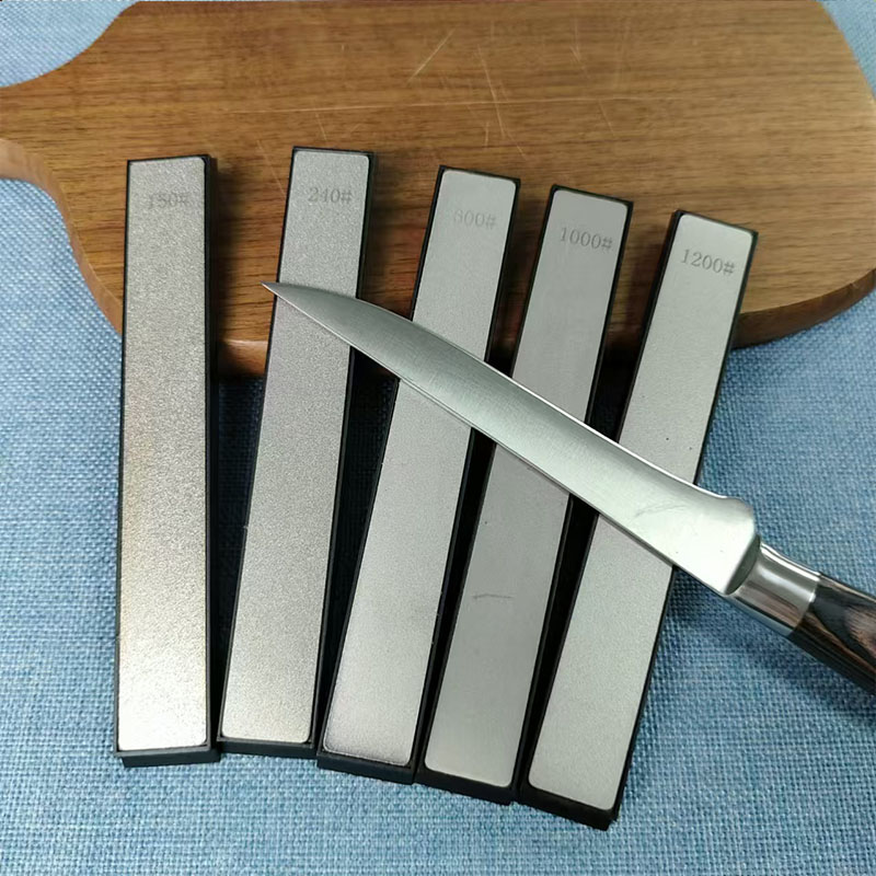 Commercial Kitchen Knife Set - Ensemble de 4 pierres à aiguiser