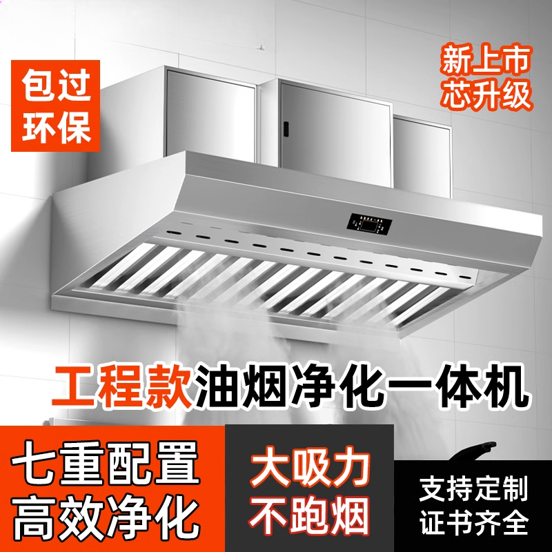 Range Commercial Kitchen - Machine de purification des fumées pour