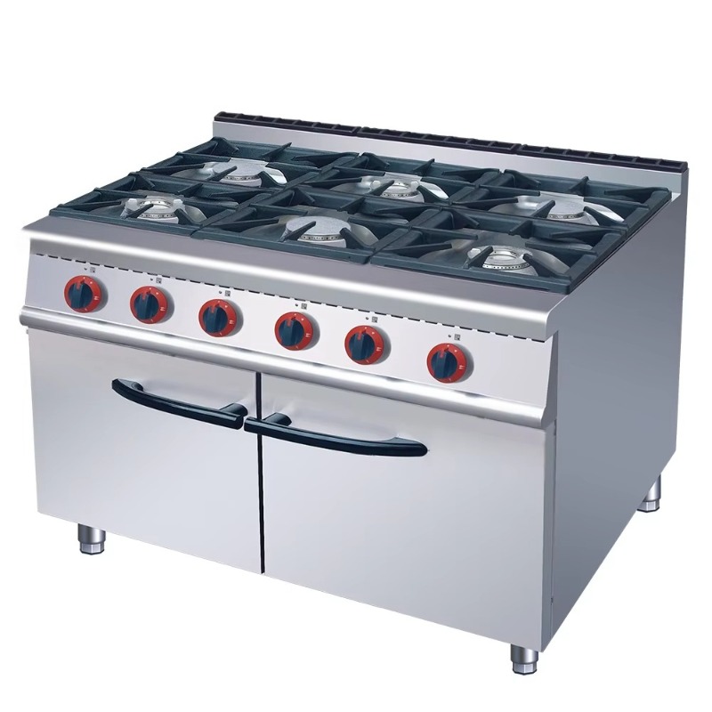 Range Commercial Kitchen - Cuisinière à gaz commerciale standard à
