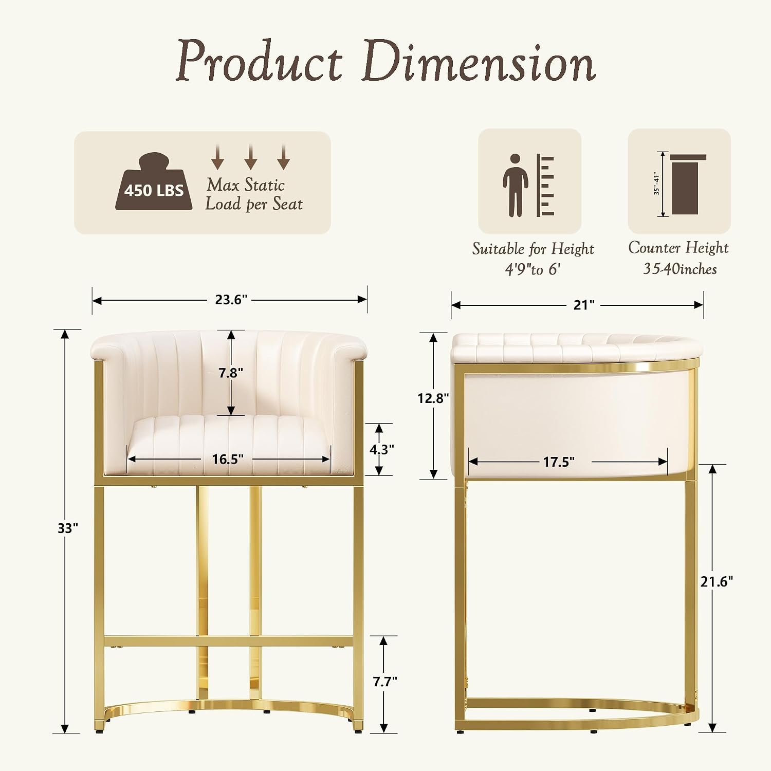 Ensemble de 3 tabourets de bar - Commercial Kitchen Set avis et prix