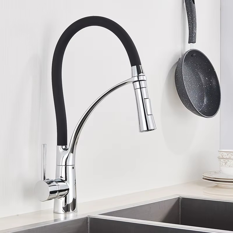 Robinet de cuisine noir extrac - Commercial Kitchen Mixer Tap avis et prix
