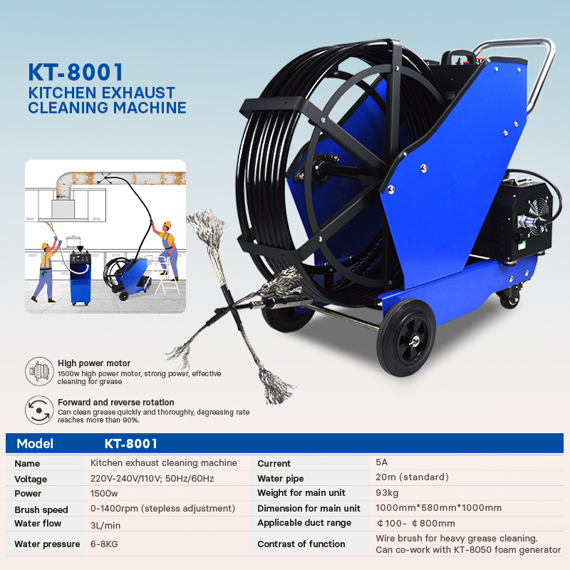 Machine spéciale de nettoyage  - Commercial Kitchen Exhaust Cleaning avis et prix