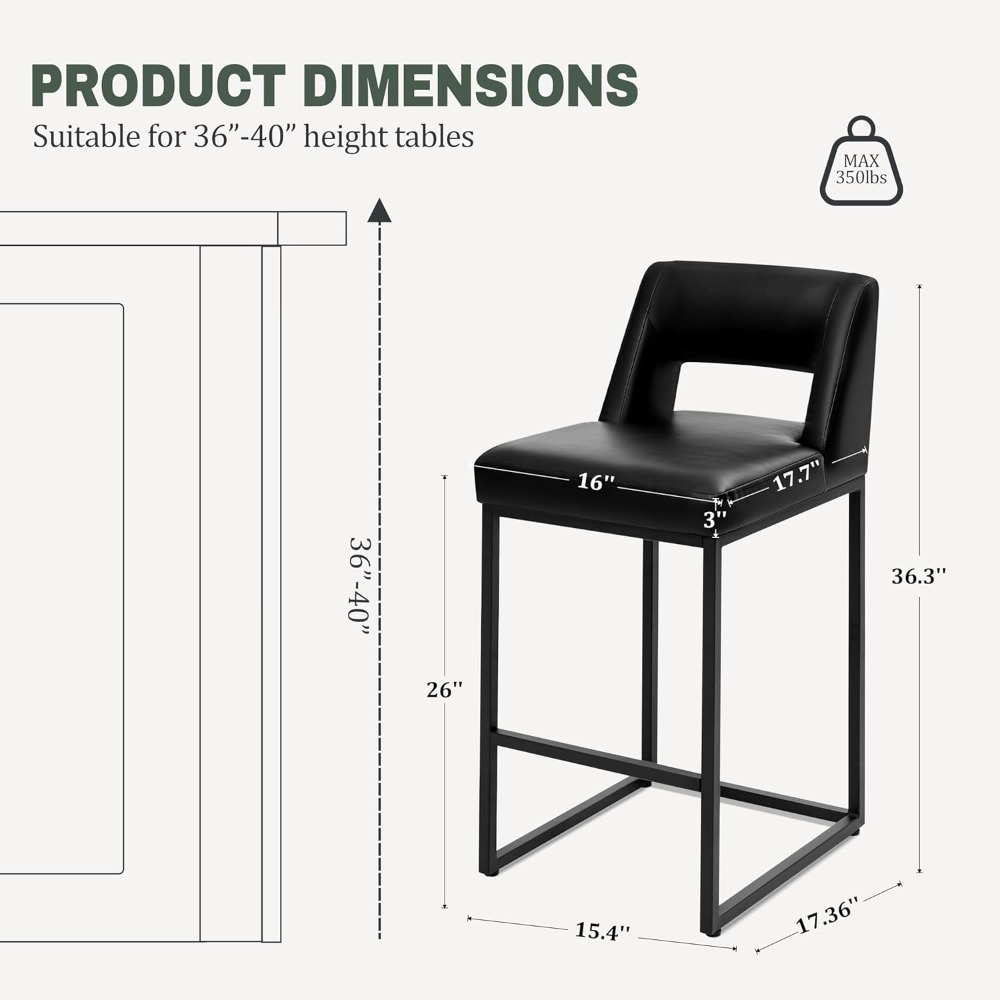 nouveaux tabourets de bar noir - Commercial Kitchen Set avis et prix