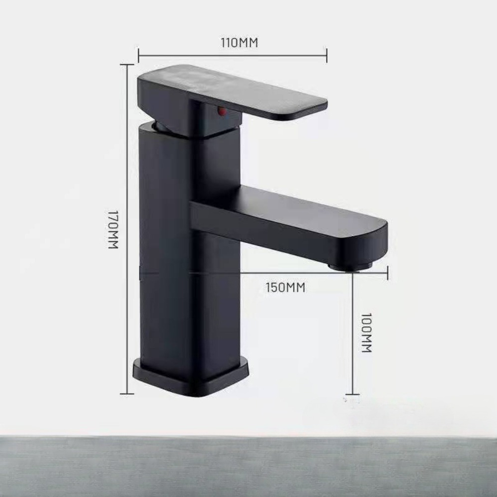 Robinetterie noire pour salle  - Commercial Kitchen Mixer Tap avis et prix