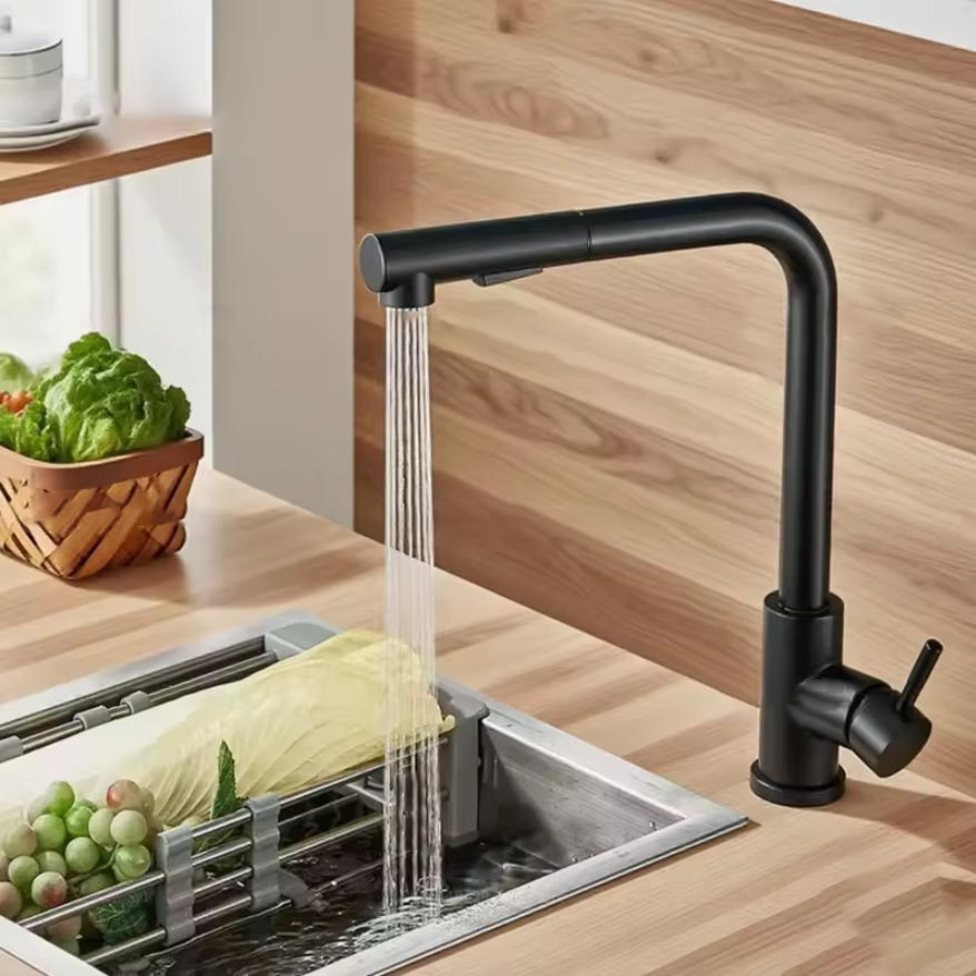 Robinet de cuisine noir extrac - Commercial Kitchen Mixer Tap avis et prix