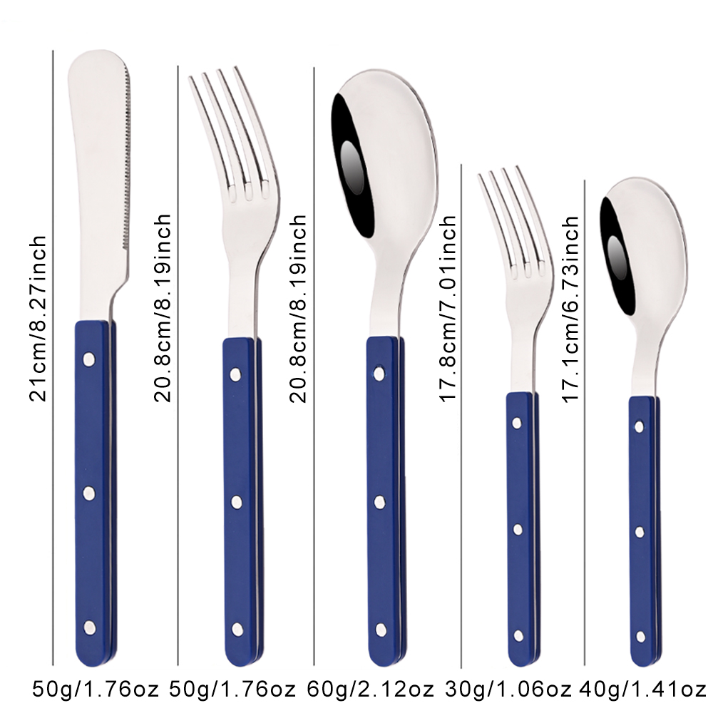 Ensemble de couverts 20 pièces - Commercial Kitchen Knife Set avis et prix