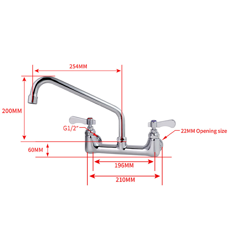 Robinet de cuisine professionn - Commercial Kitchen Mixer Tap avis et prix
