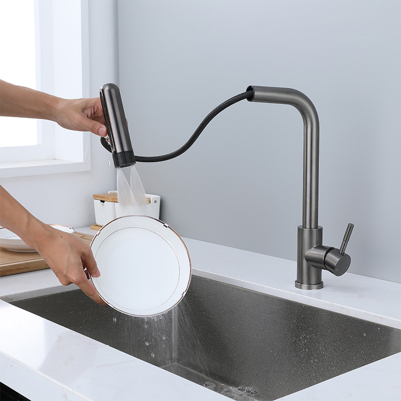 Robinets de cuisine gris, 6 mo - Commercial Kitchen Mixer Tap avis et prix