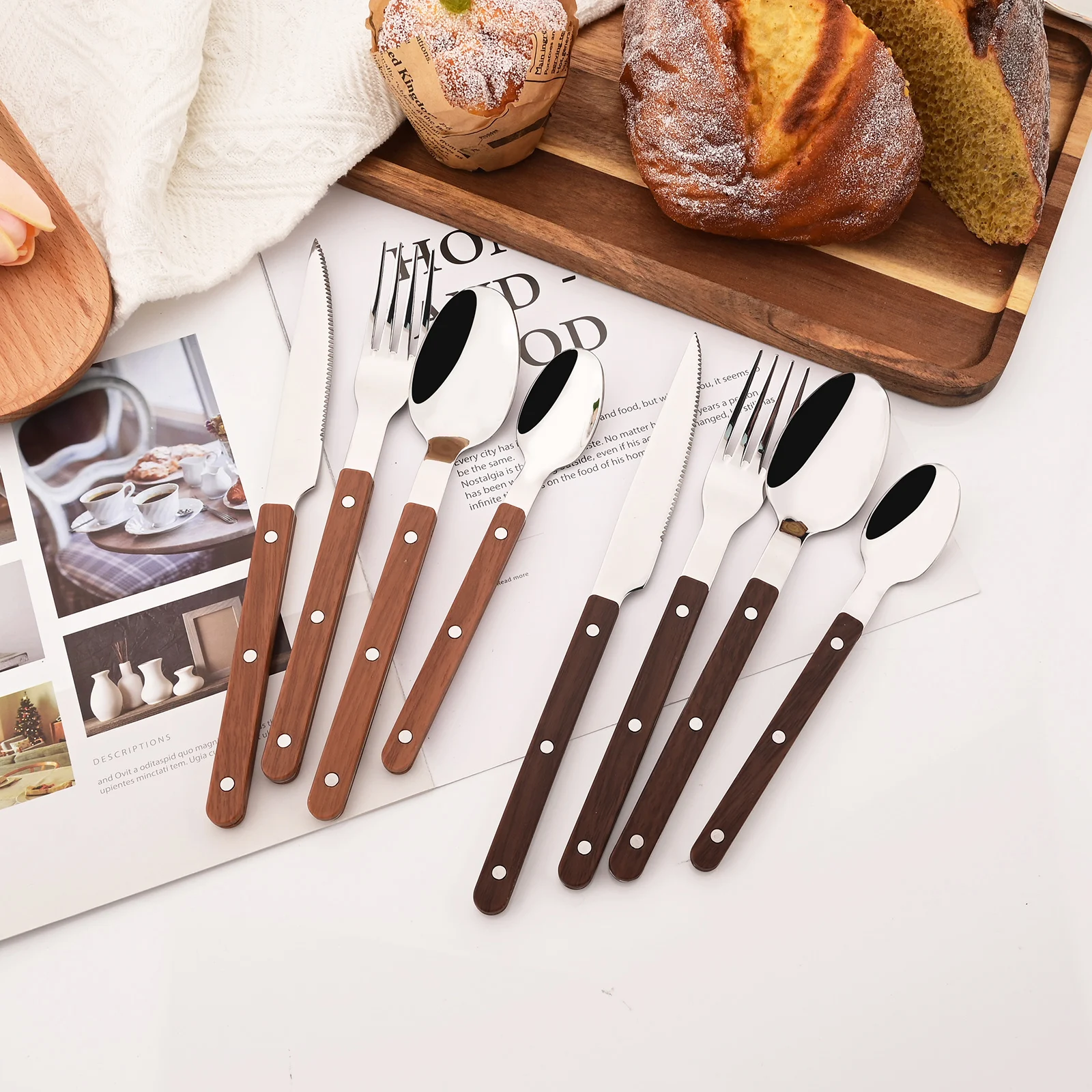 Ensemble de vaisselle en bois  - Commercial Kitchen Knife Set avis et prix