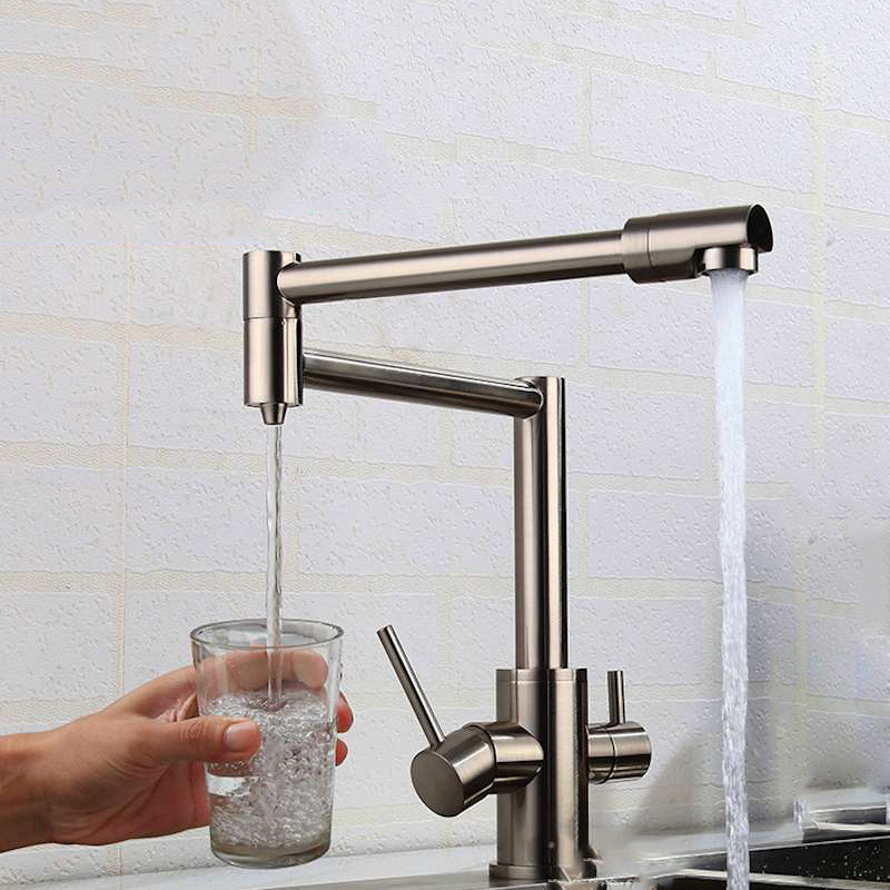 MTTUZK-Robinet de cuisine en l - Commercial Kitchen Mixer Tap avis et prix